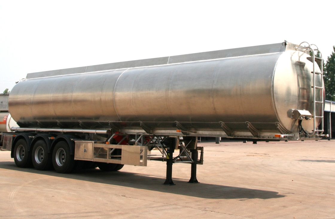 Large Fuel Delivery Truck Palm Oil Tank Transport Trailer 45,000 Liters