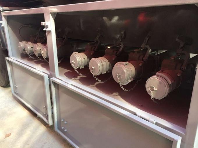 latest company news about 20 units of 4-axle 60,000liters 60cbm Fuel Tanker Trailers for ENOC  1