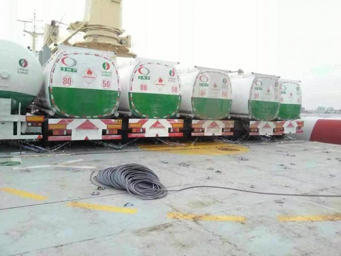 latest company news about 20 units of 4-axle 60,000liters 60cbm Fuel Tanker Trailers for ENOC  2