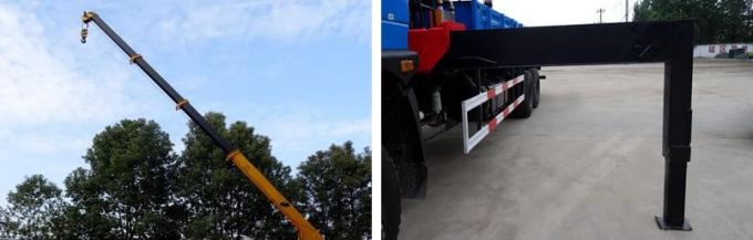 Dongfeng 6X4 Truck Mounted Telescopic Crane 12 Ton XCMG Telescoping Boom Crane