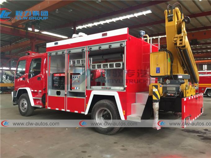 Sinotruk Howo 336HP 5T Rescue Fire Truck With Winch