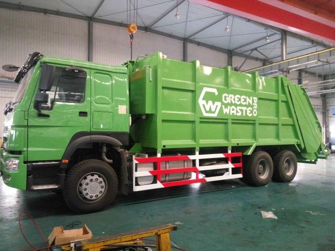 SINOTRUK HOWO 3 Axle 6x4 20m3 Rubbish Collector Truck 0