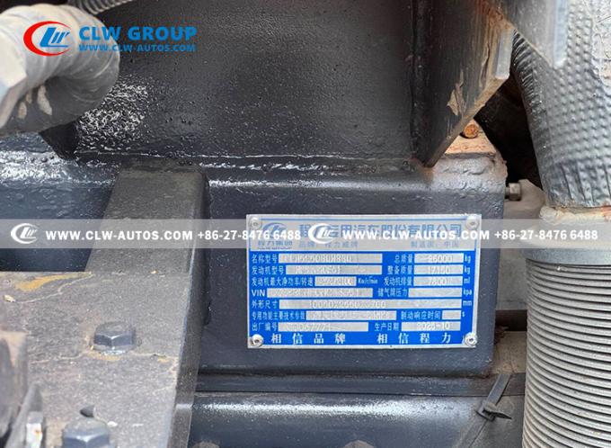 18m³ Combination Sewer Cleaning & Vacuum Truck safety features