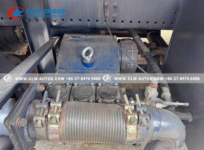 18m³ Combination Sewer Cleaning & Vacuum Truck operational controls