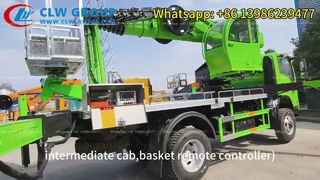 ISUZU 700P 4x4 190HP 33m AWD Telescopic Boom Lift Truck