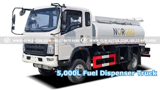 5,000L Fuel Dispenser Truck