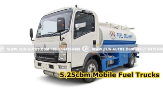 5.25cbm Mobile Fuel Trucks