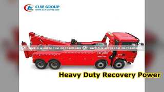 Shacman X3000 Wrecker Truck Heavy Duty Recovery