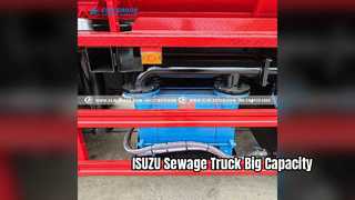 Isuzu Sewage Truck 15-20m3 Waste Management Solution