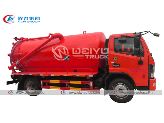 Dongfeng Vacuum Pump Fecal Suction Truck Sewer Cleaning 5000L