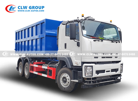 22m3 Hook Lift Bin Garbage Truck With Roll Off Open Top Container