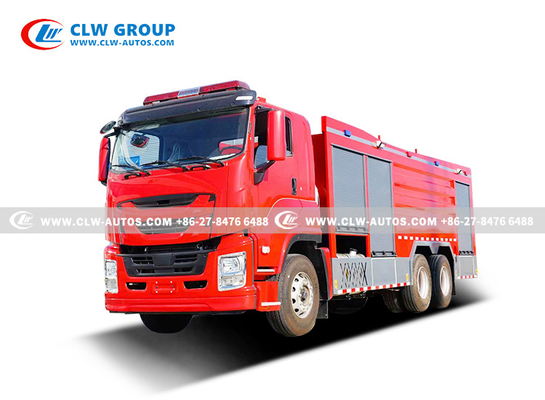 ISUZU 12CBM Water Tanker Fire Fighting Truck Fire Rescue Truck