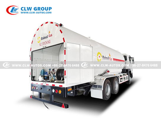 24cbm LPG Bobtail Truck Propane Dispenser Delivery Truck