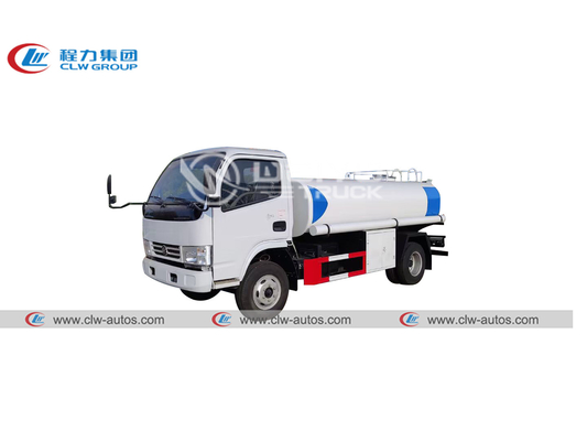 5000liters Stainless Steel Water Tank Truck Water Transportation Truck