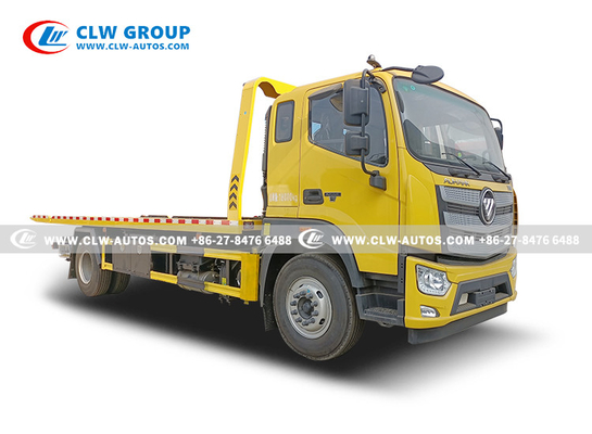 Foton Aumark 6tons Flatbed Towing Truck For AWD Vehicle Road Side Emergency Assistance