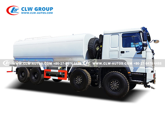 Howo Carbon Steel Truck Mounted Water Sprinkler Cart 8x8 20000Ltr 20000Liters