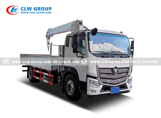 Foton 6ton Straight Arm Truck Mounted Crane Heavy Towing Working Arm Loading Truck