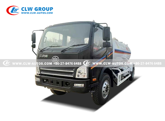 Right Hand Drive FAW 5 Ton 10m³ LPG Bobtail / Tanker Truck for African Markets | High-Safety LPG Delivery Vehicle