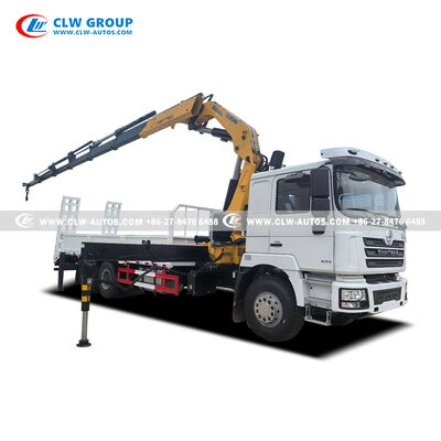 SHACMAN 6×4 Heavy-Duty 16-Ton Folding Boom Truck Mounted Crane with 360-Degree Rotation