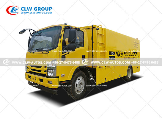 ISUZU 6000L Mobile Fuel Refueling Truck with Dual-Compartment Tank for Simultaneous Refueling and Efficient Fuel Delivery