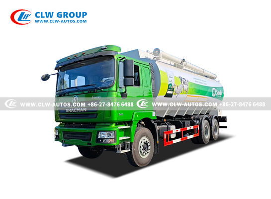 Shacman F3000 6x4 Bulk Feed Truck with 30 CBM High-Volume Tank, Advanced Auger Technology, and Anti-Corrosion Protection