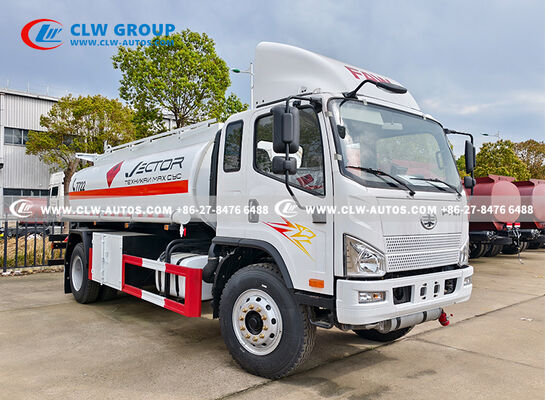 FAW 4x2 10 CBM Mobile Fuel Tanker Truck Dispenser