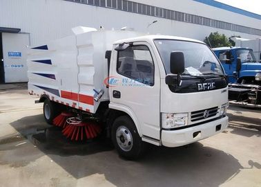 95HP Dongfeng 4X2 Street Sweeper Vacuum Truck , 5CBM City Street Sweeper Truck