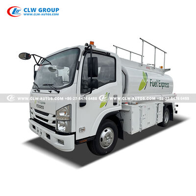 ISUZU NPR 6,000L Fuel Bowser with 150HP Euro V Engine and Integrated Fuel Dispenser for Commercial Refueling