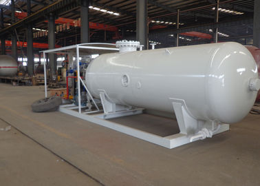 5000L 2.5tons LPG Propane Gas Storage Tanks For Mobile Gas Filling Plant