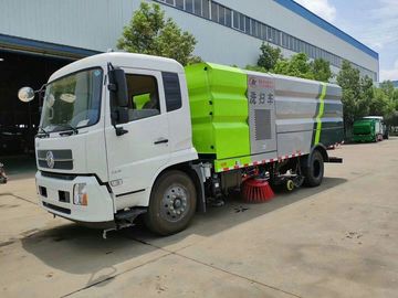 Dongfeng 9000 Liters Water Mechanical Sweeper Truck , 9 Ton Street Washing Truck