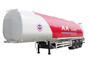 40 Ton Oil Tank Fuel Delivery Truck Semi Trailer 50000 Liters With Three Axle