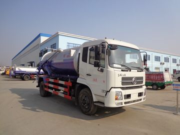 12CBM Vacuum Sewage Suction Truck Dongfeng 6 wheel 12tons sewage vacuum truck