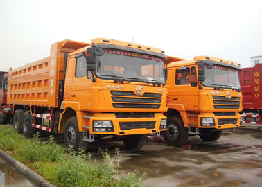 6 X 4 Shacman 10 Wheel Dump Truck , Heavy Equipment Dump Truck For Mineral