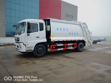 Recycling Residential Garbage Compactor Truck Rear Loading Garbage Truck 10cbm