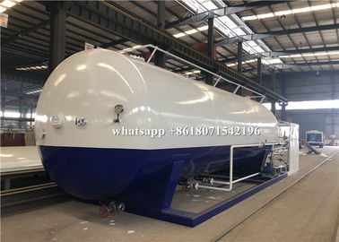 40000L Mobile LPG Bulk Storage Tank Custom Logo And Color With 2 Filling Scales