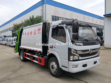 Diesel Fuel Type Garbage Compactor Truck New Condition Rear Discharge Function