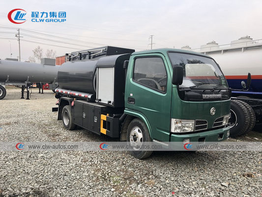 Dongfeng 5m3 5cbm Small Right Hand Drive Fuel Tanker with Oil Pump and Refuel Dispenser Truck