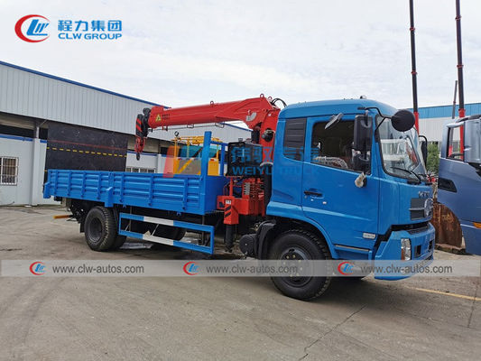 336HP Dongfeng 4*2 Truck With Straight Telescopic Arm