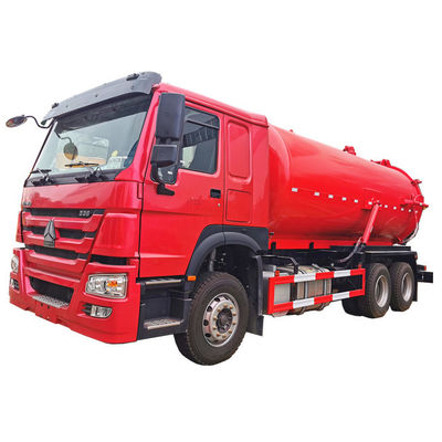 20CBM Howo 371HP 6x4 Vacuum Sewer Suction Truck