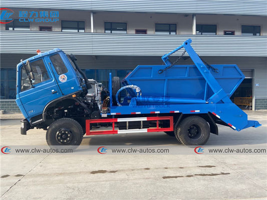 Dongfeng 170HP 8m3 Carbon Steel Skip Loader Garbage Truck