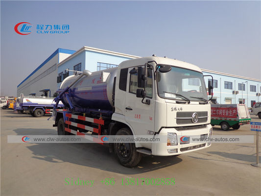 Dongfeng Tianjin 4x2 4x4 LHD Vacuum Sewage Suction Tanker Truck