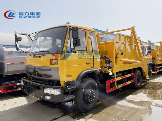 Dongfeng 4X2 8 10 12 15m3 Swing Arm Skip Loader Garbage Truck