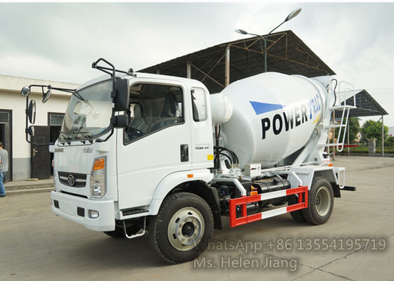 YUCHAI Diesel Engine 4m3 5m3 Cement Concrete Mixer Truck
