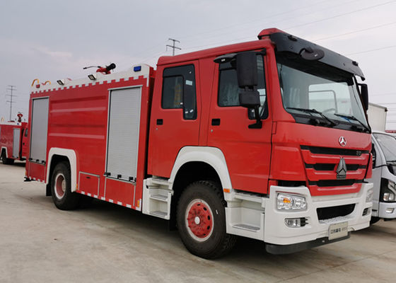 Sinotruk HOWO 4X2 6 Wheels 266HP 8CBM Fire Fighting Truck