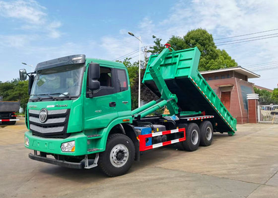 10 Wheeler FOTON 6x4 15T Roll Off Garbage Truck