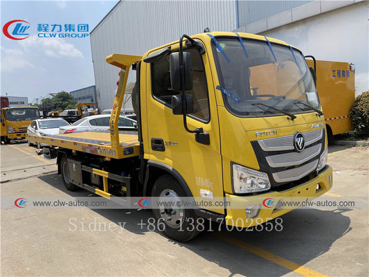 Foton Aumark 3 Ton 4 Ton Flatbed Wrecker Towing Truck