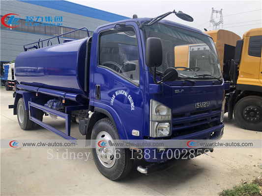 LHD ISUZU ELF 10CBM Tank Water Sprinkler Truck