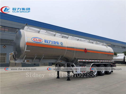 3 Axle 42CBM Aluminium Alloy CS SS Diesel Transport Truck