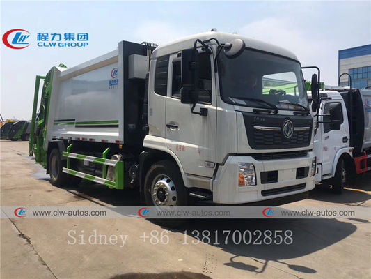 Dongfeng Tianjin DFAC 10 To 14CBM Garbage Compactor Truck