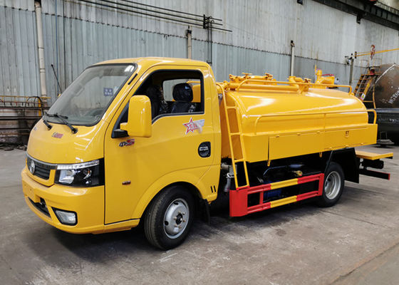 Dongfeng 4x2 Mini 3m3 Vacuum Sewer Cleaning Truck